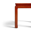 Mahogany and Cork End Table by Edward Wormley for Dunbar