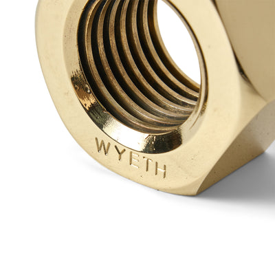 Polished Bronze Industrial Machine Nut by WYETH