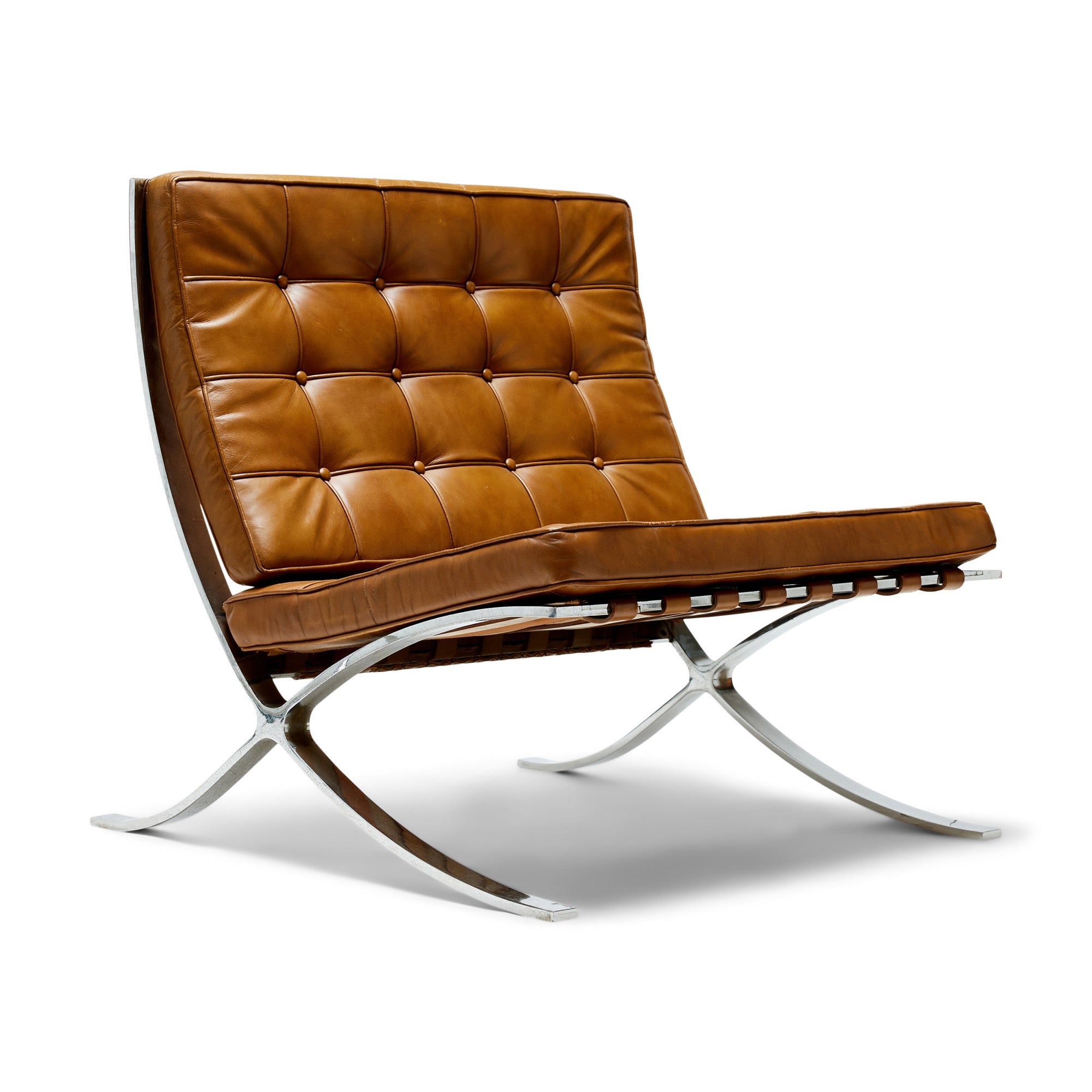 'Barcelona' Chair by Ludwig Mies van der Rohe for Knoll, 1929