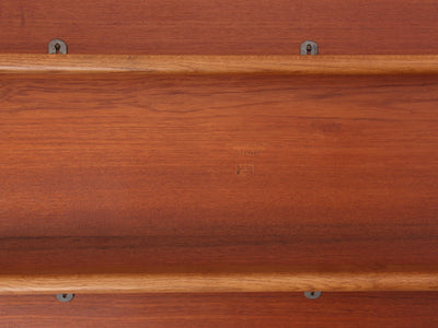 a rare Low/cocktail/coffee table/bench in Teak and Oak by Hans J. Wegner for Johannes Hansen