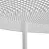 Original Biomorphic Low Table in White Steel by WYETH, Made to Order