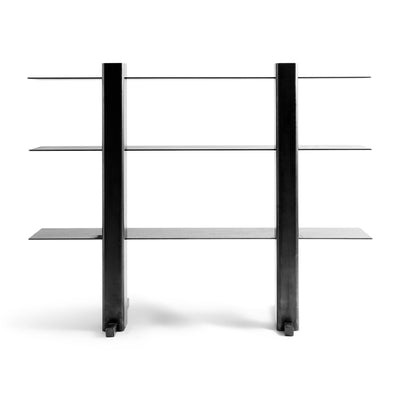 Steel Cantilevered Bookcase or Shelving by WYETH