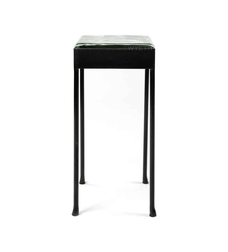 Glass Block Side Table by WYETH, Made to Order