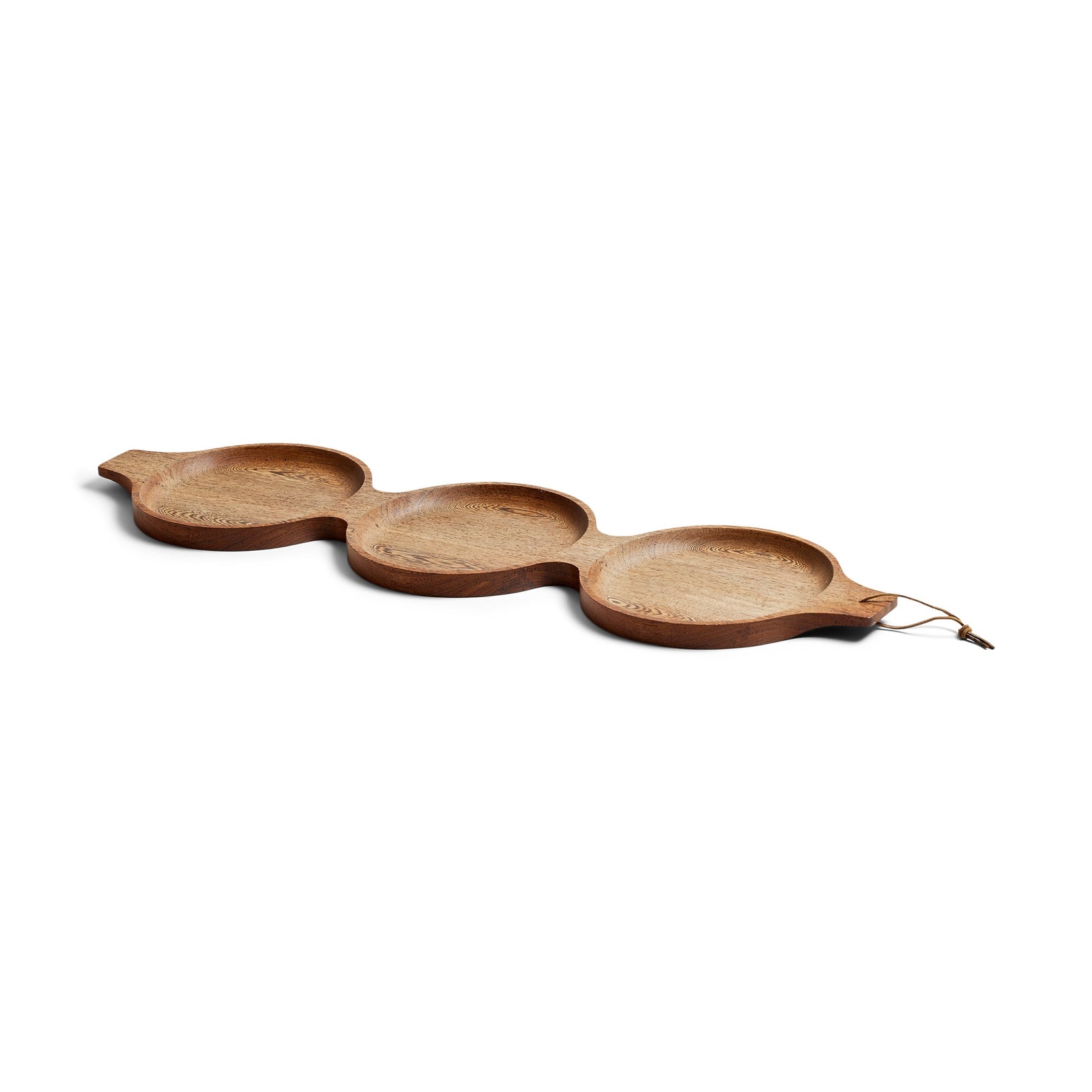 Triple Gourd Serving Tray by Th. Skjode Knudsen for Skjøde Skjern