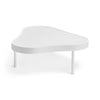 Original Biomorphic Low Table in White Steel by WYETH, Made to Order