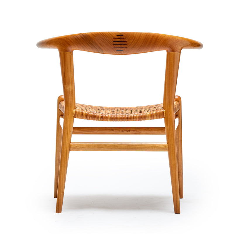 Cherry "Bullhorn" Dining Chair by Hans J. Wegner for PP Mobler, 1955