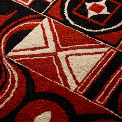 'Formas' Modernist Rug or Wall Hanging Tapestry by Olga Fisch