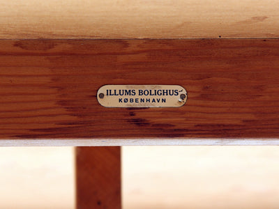 Rosewood and Tile Top Desk or Library Table by Frits Henningsen