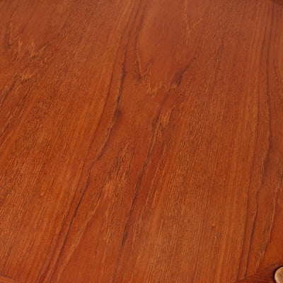 Reversible Top Low Table in Teak and Oak by Hans J. Wegner for Johannes Hansen