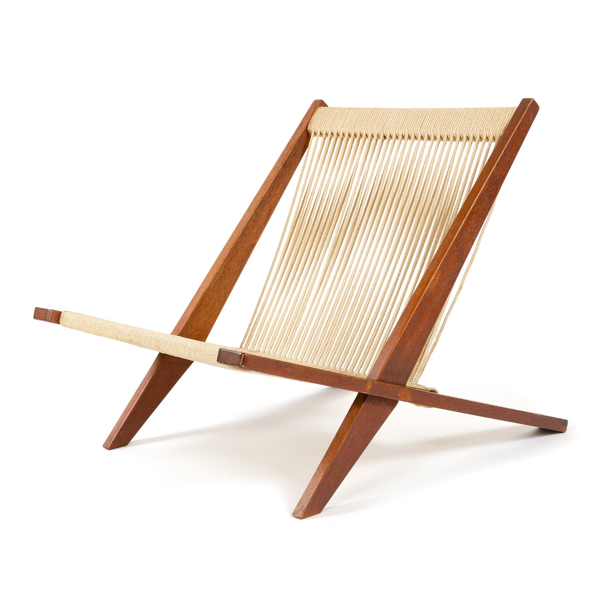 'Trestle' Chair by Poul Kjaerholm and Jørgen Høj for Thorald Madsens, 1952