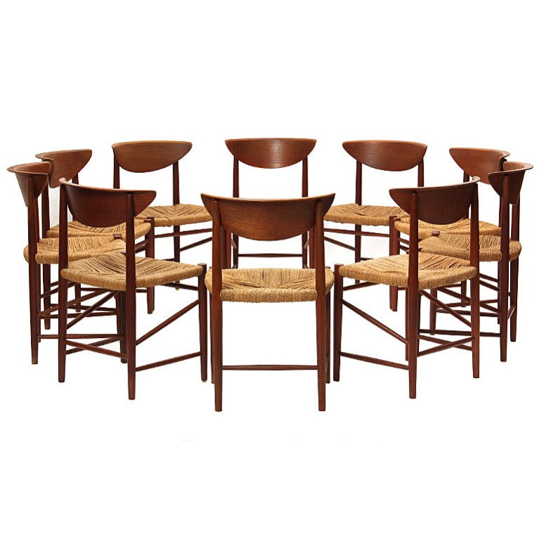 Teak Dining Chair by Peter Hvidt & Orla Mölgaard-Nielsen for Soborg Mobler, 1960s