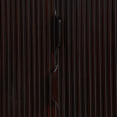 Tall Tambour Cabinet with Drawers by Edward Wormley for Dunbar