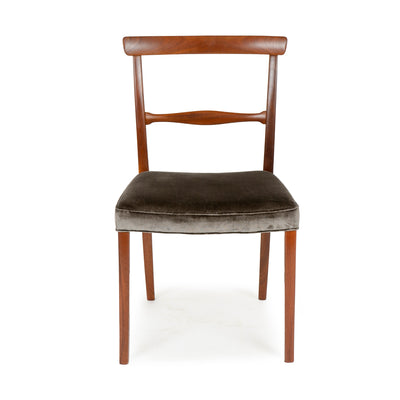 Elegant Set of Six Dining Chairs by Ole Wanscher for A.J. Iversen, 1962