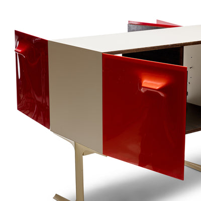 DF2000 Two Sided Room Divider Cabinet by Raymond Loewy for Doubinsky Freres, 1968 - WYETH