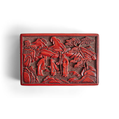 Cinnabar Box from China