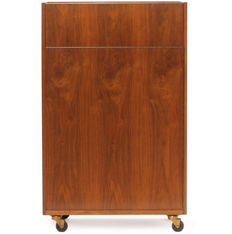 Utility Cabinet on casters by Edward Wormley for Dunbar