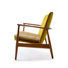 Danish Modernist Settee by Arne Vodder for Bovirke