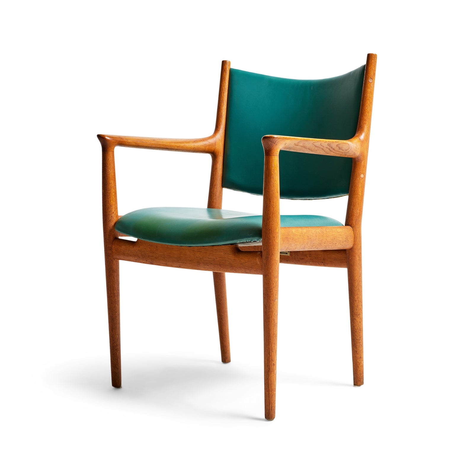 Oak Arm Chair by Hans J. Wegner for Johannes Hansen