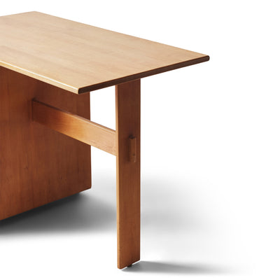 Solid Birch Work Desk by Russel Wright for Conant Ball, 1935