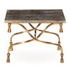 Gilded Wrought Iron Rope Table from Italy