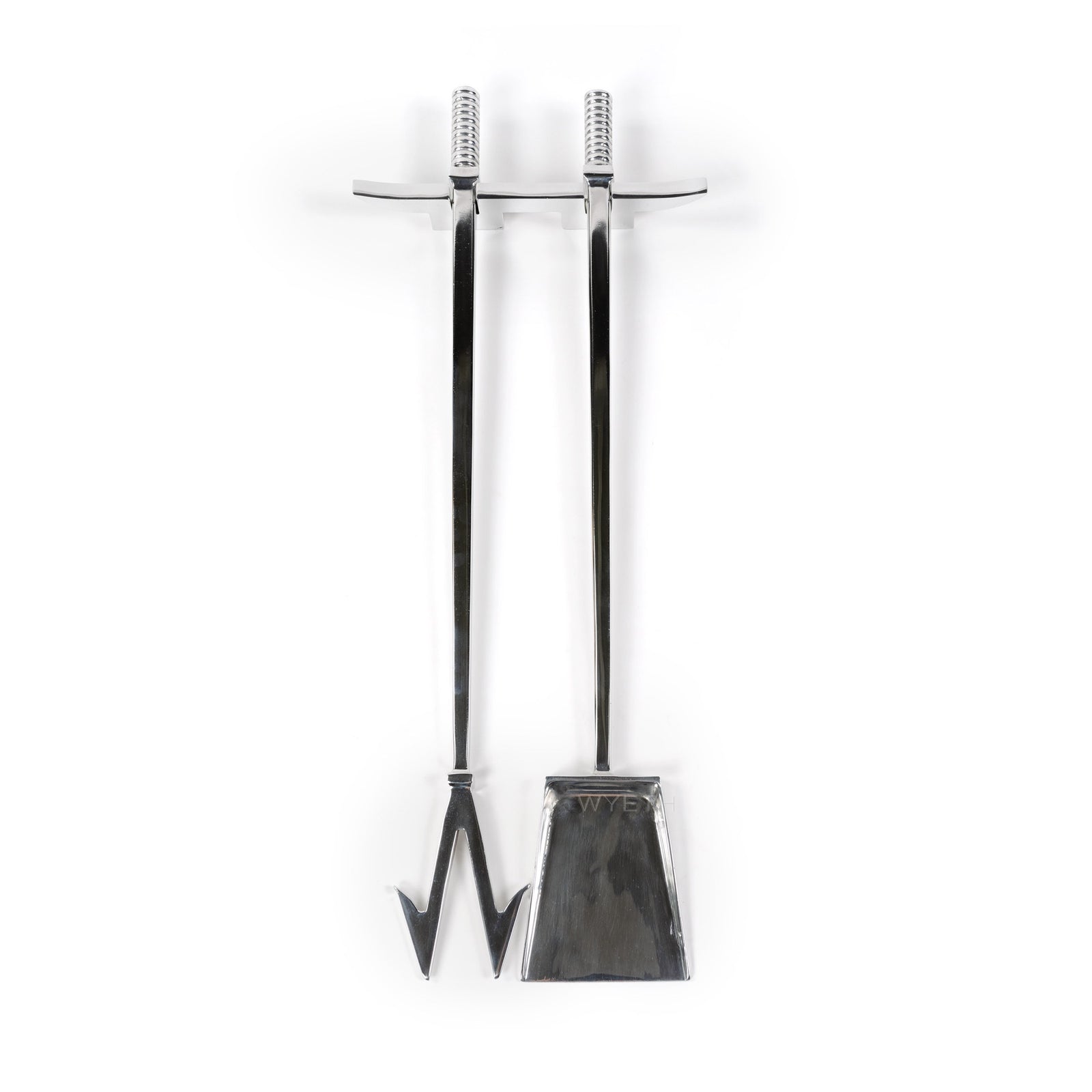 Wall Mounted Fireplace Tool Set Attributed to Eliel Saarinen