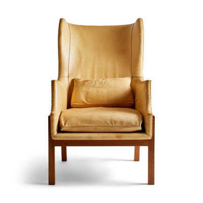 Wingback chair by Mogens Koch for Ivan Schlechter