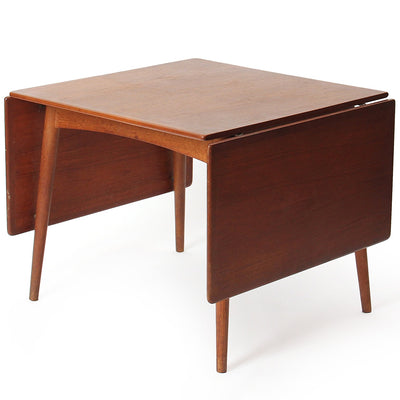 Drop Leaf Dining or Game Table by Hans J. Wegner for Andreas Tuck