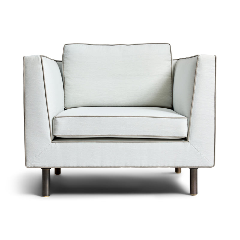Custom Club Lounge Chair by WYETH, Made to Order