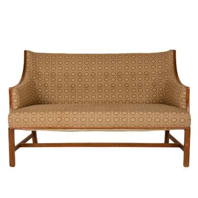 Mahogany Framed Sofa by Frits Henningsen