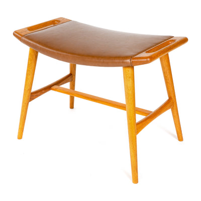 Oak Music Bench by Hans J. Wegner for A.P. Stolen