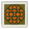 'Octagon V' Serigraph by Jurgen Peters