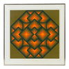 'Octagon V' Serigraph by Jurgen Peters