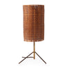 Modernist Cane Table Lamp for Raymor