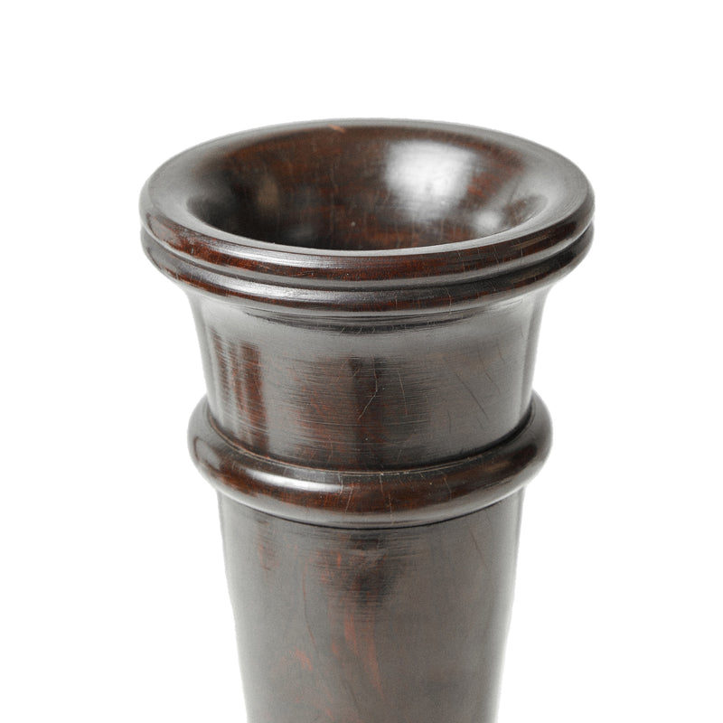 Lignum Vitae Candlestick Holder