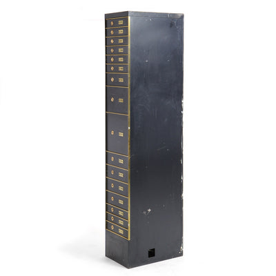 Enumerated Stacked Safety Deposit Boxes from USA