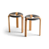 Tall Donut Seat Stool by Rud Thygesen & Johnny Sorensen for Magnus Olesen