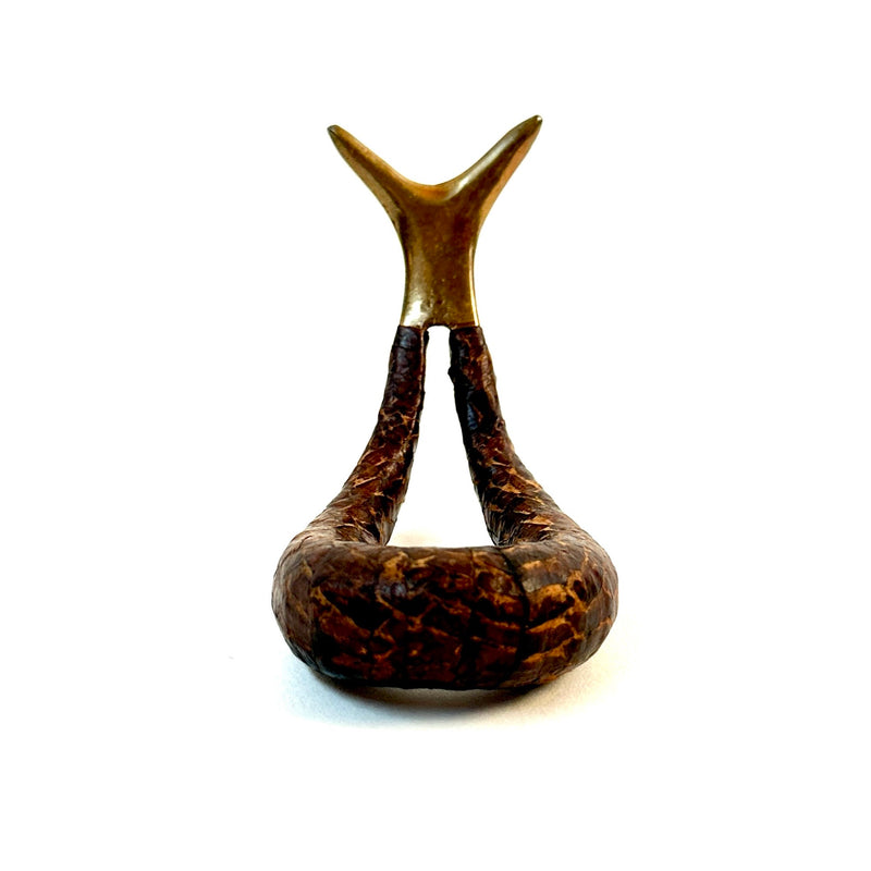 Python Pipe Rest by Carl Aubock for Aubock Workshop, 1950s