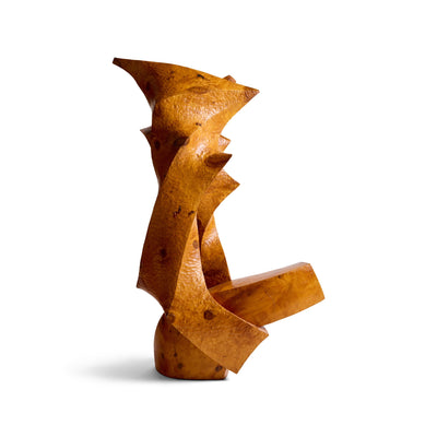 Wooden Sculpture by David Fels, 1983