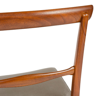 Elegant Set of Six Dining Chairs by Ole Wanscher for A.J. Iversen, 1962