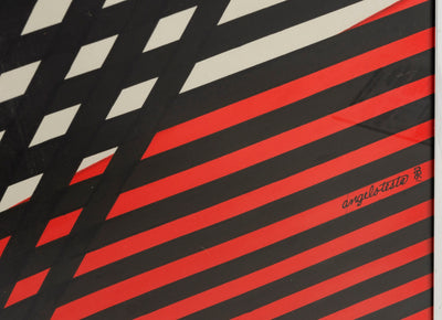 Limited Edition Abstract Print 80 by Angelo Testa, 1980