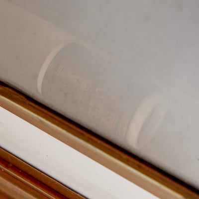 Illuminated Copper Vitrine