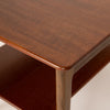 Solid Teak and Oak Side Table by Hans J. Wegner for Johannes Hansen, 1950's