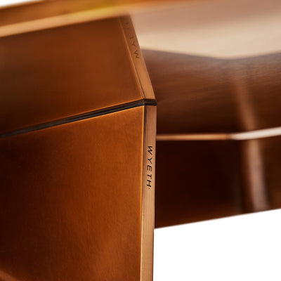 Chrysalis No. 1 Low Table in Natural Patinated Bronze by WYETH - WYETH