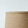 Brown Burlap Lampshade-Large