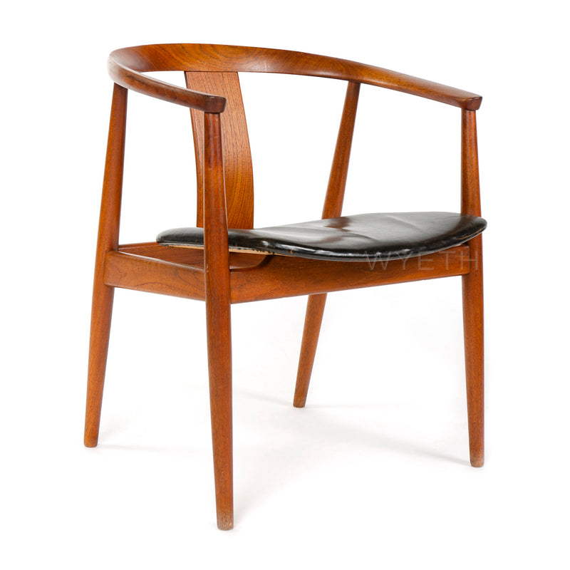 Teak Side Chair by Tove & Edvard Kindt-Larsen for Gustav Bertelsen, 1950