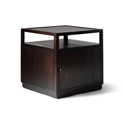 Two Tiered End Table Cabinet by Edward Wormley for Dunbar, 1950s