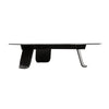 Chrysalis No. 2 Low Table in Blackened Steel by WYETH, Made to Order