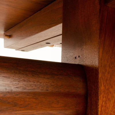 Walnut Plank Top Trestle Dining Table by George Nakashima for Nakashima Studio