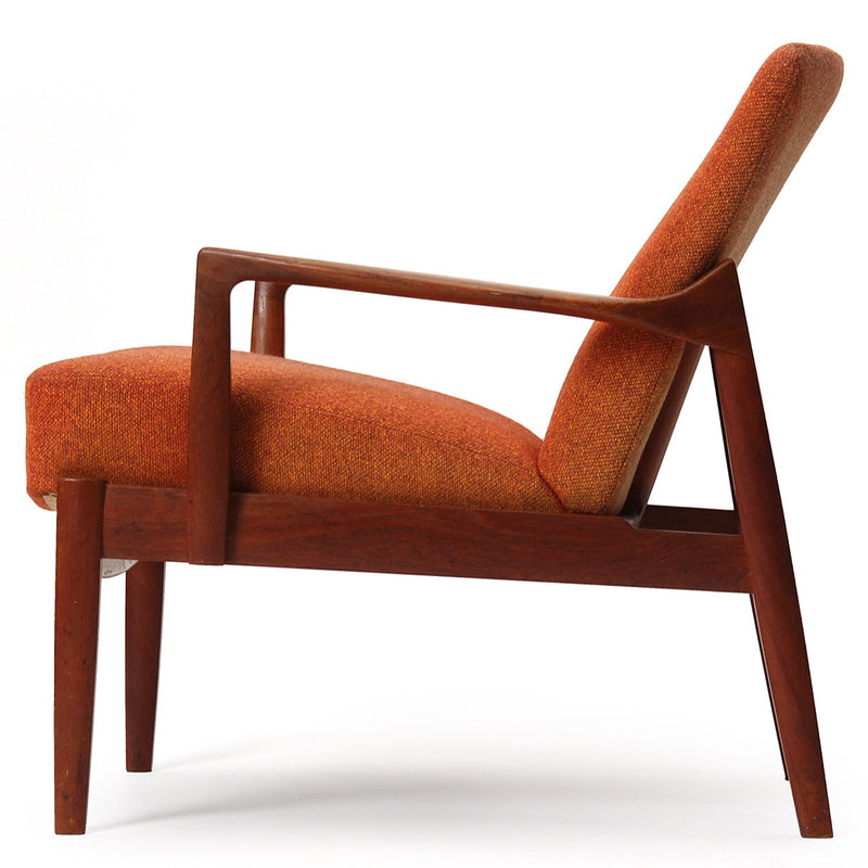 Teak Lounge Chair by Tove & Edvard Kindt-Larsen