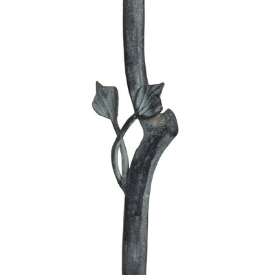 Bronze Foliate Floor Lamps from USA